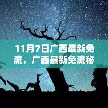 广西秘境,11月7日最新免流活动,共舞大自然的日子