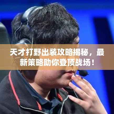 天才打野出装攻略揭秘,最新策略助你登顶战场!